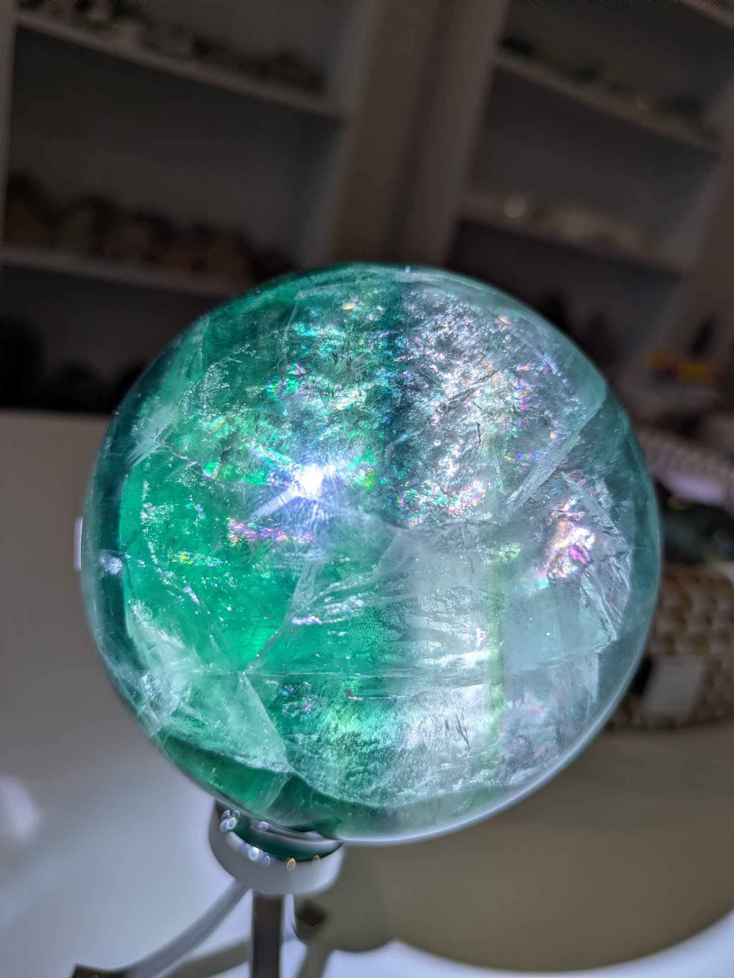 New large flourite sphere ✨