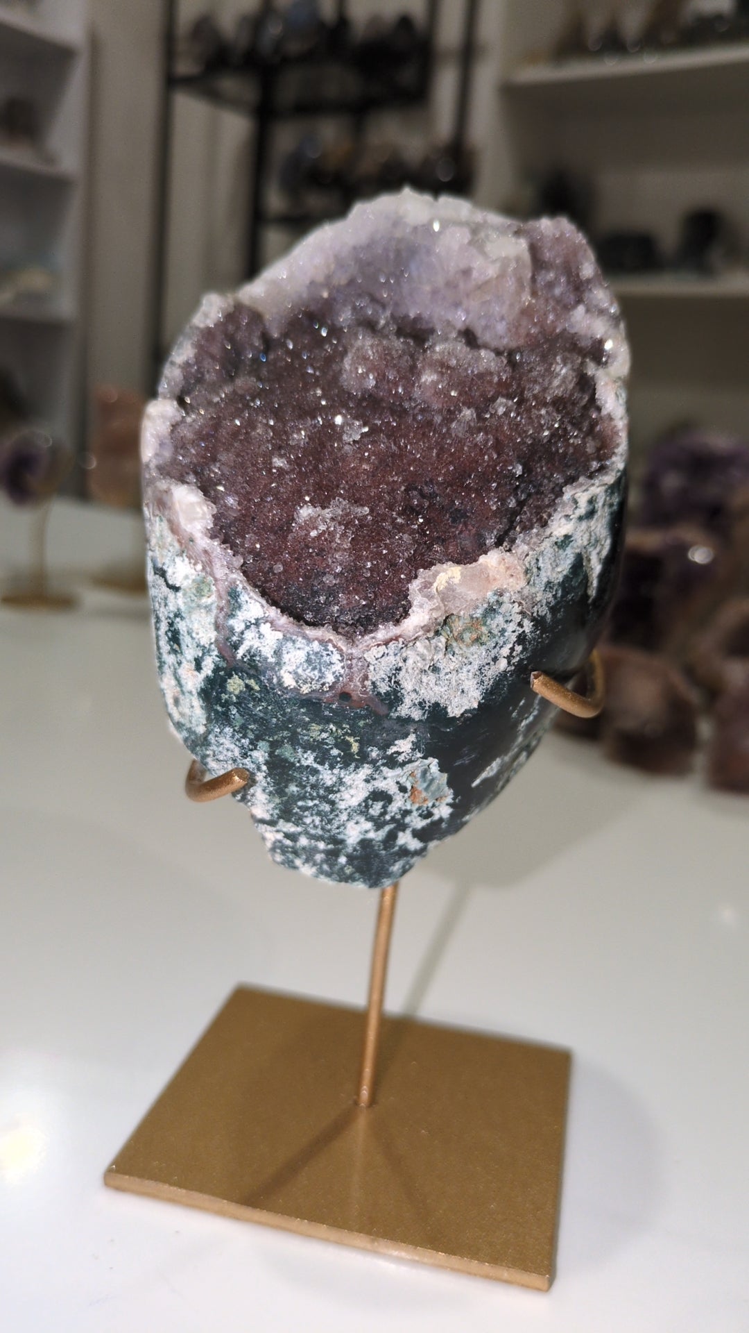 Raw Pink amethyst freeform ✨ B