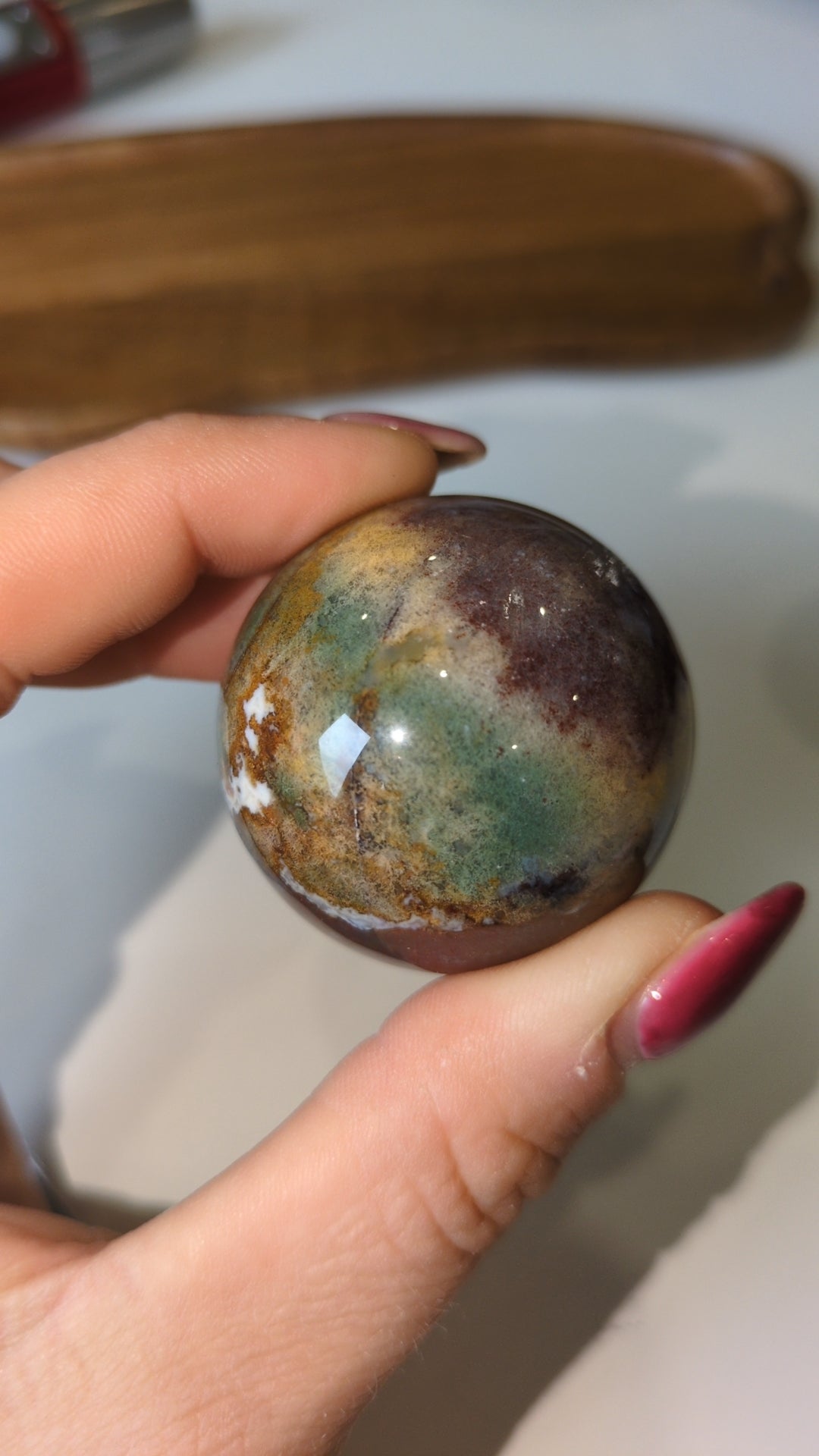 Small jasper spheres ✨