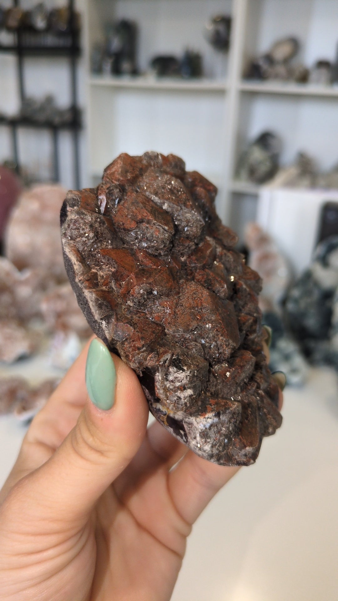 Amethyst with Hematite ✨ J