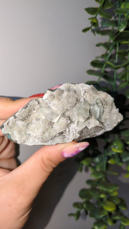 Icy Mint Apophyllite ✨ I