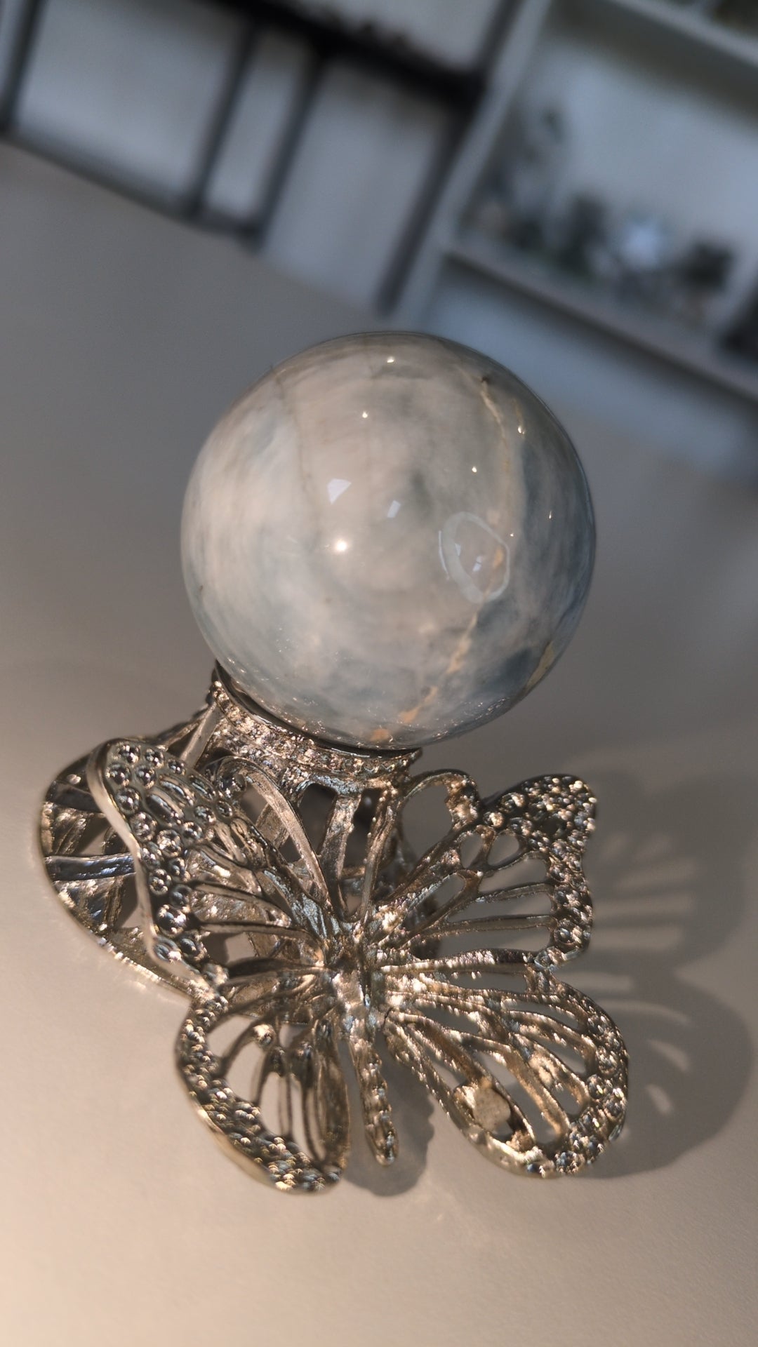 Aquamarine sphere
