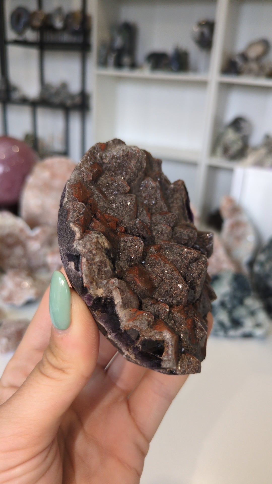 Amethyst with Hematite ✨ E