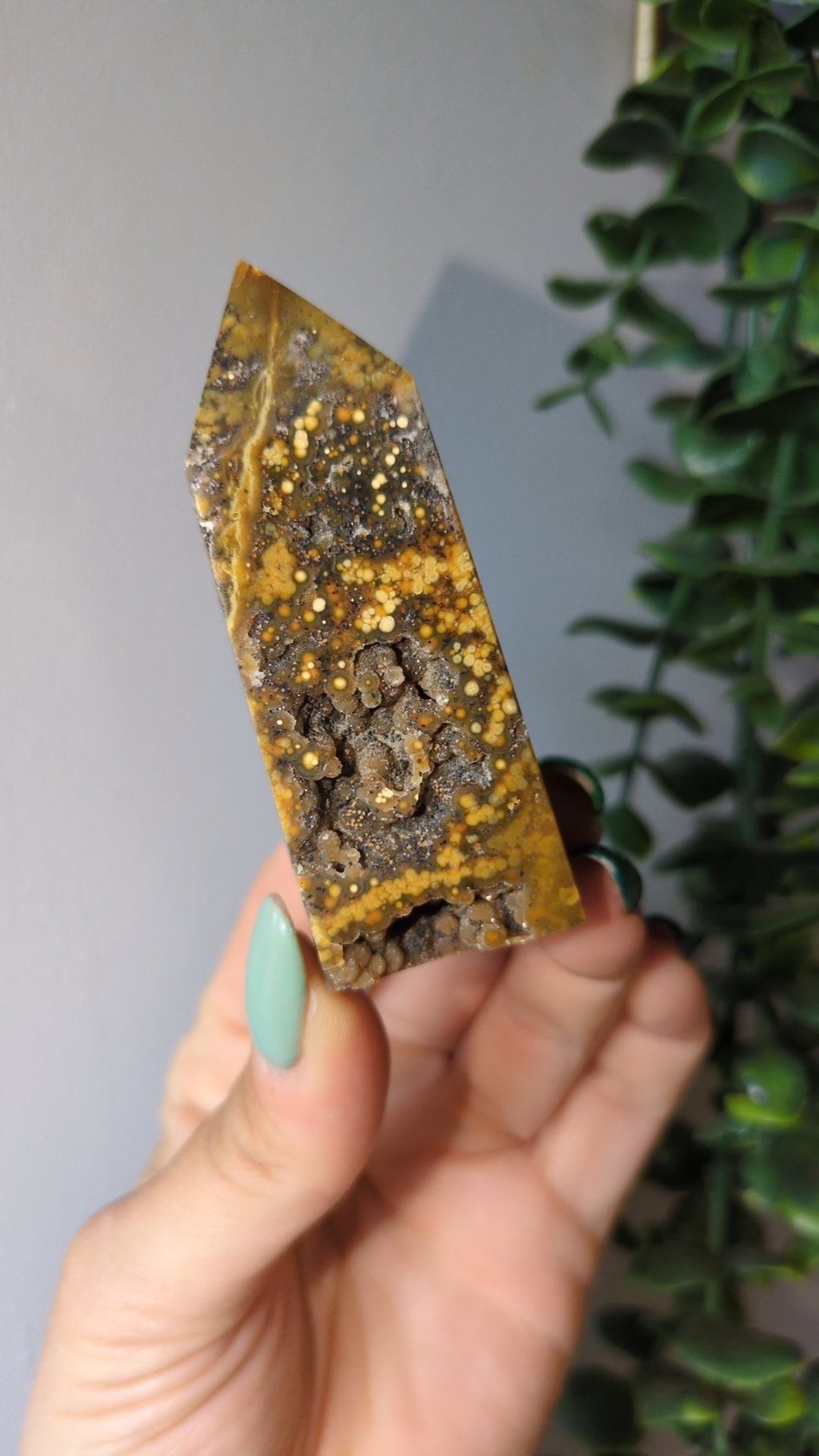 Druzy Jasper tower ✨B