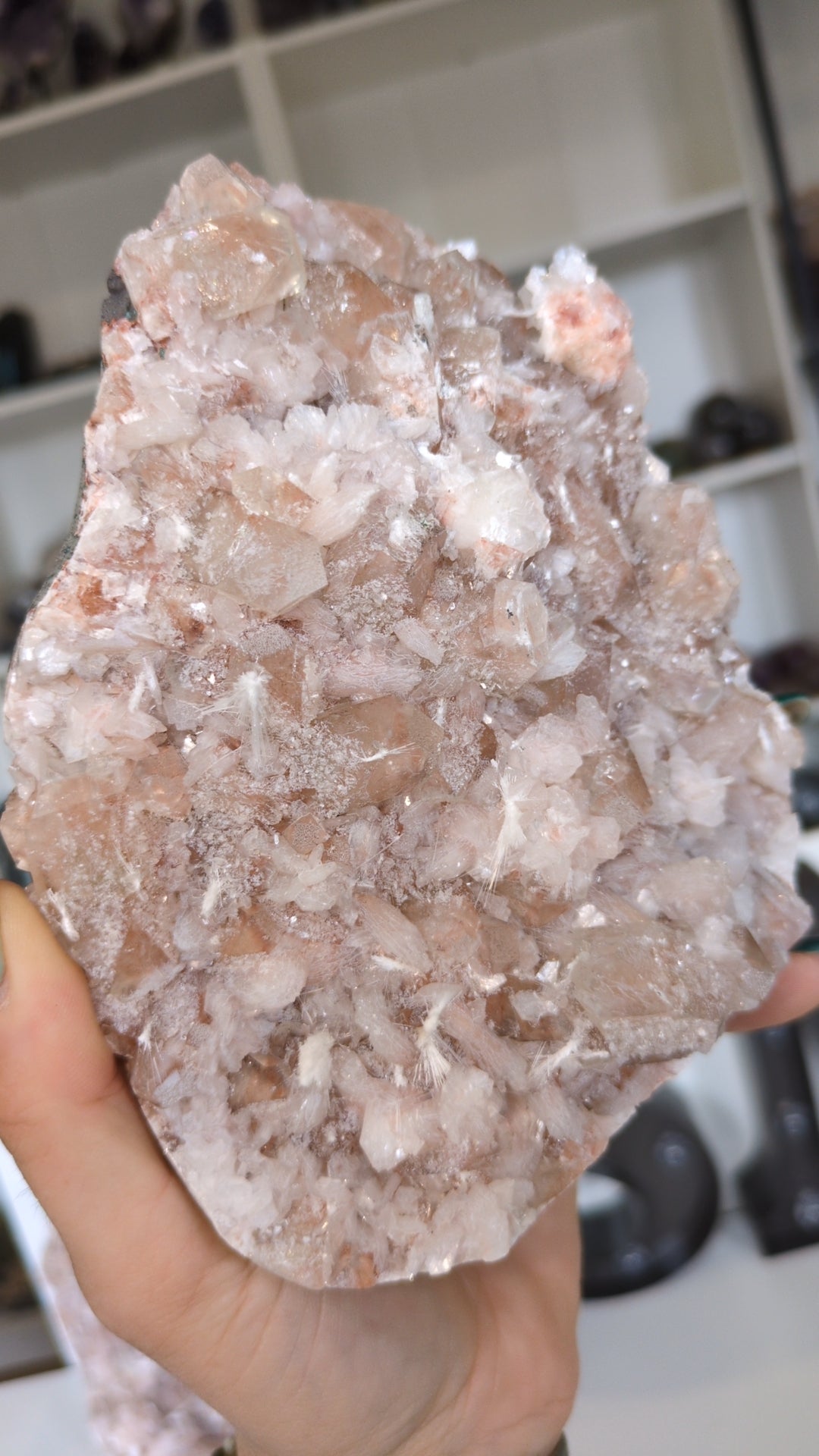 'Strawberry Milkshake' Apophyllite ✨ F