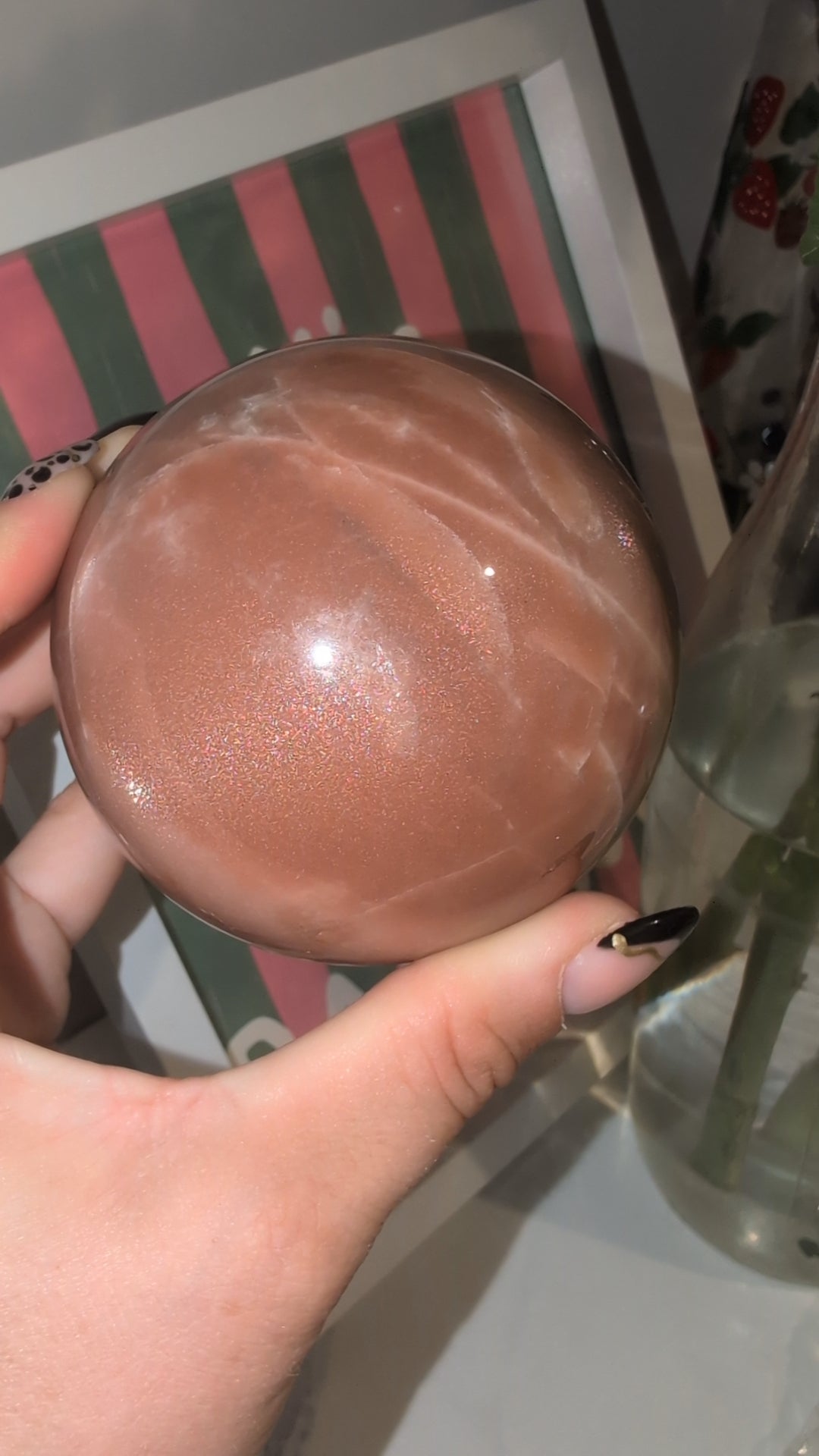 Large sunstone sphere ✨