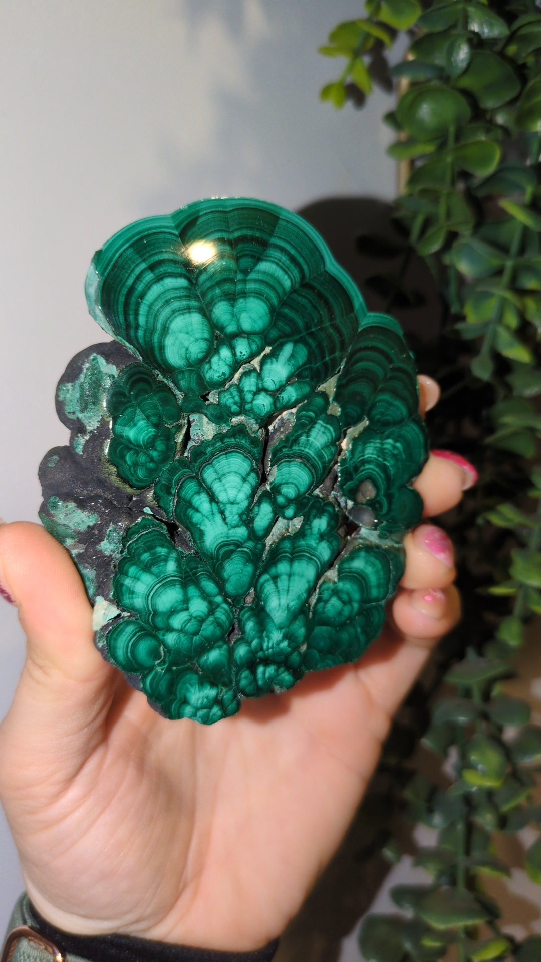 Malachite slab ✨ C