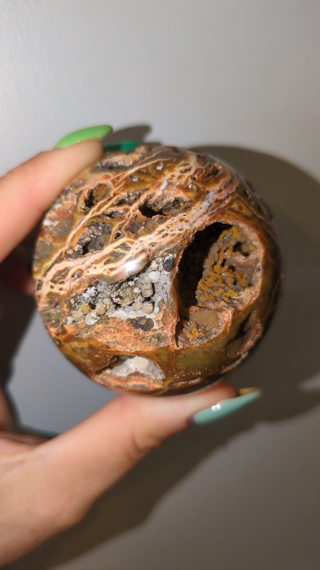 Druzy Jasper sphere ✨