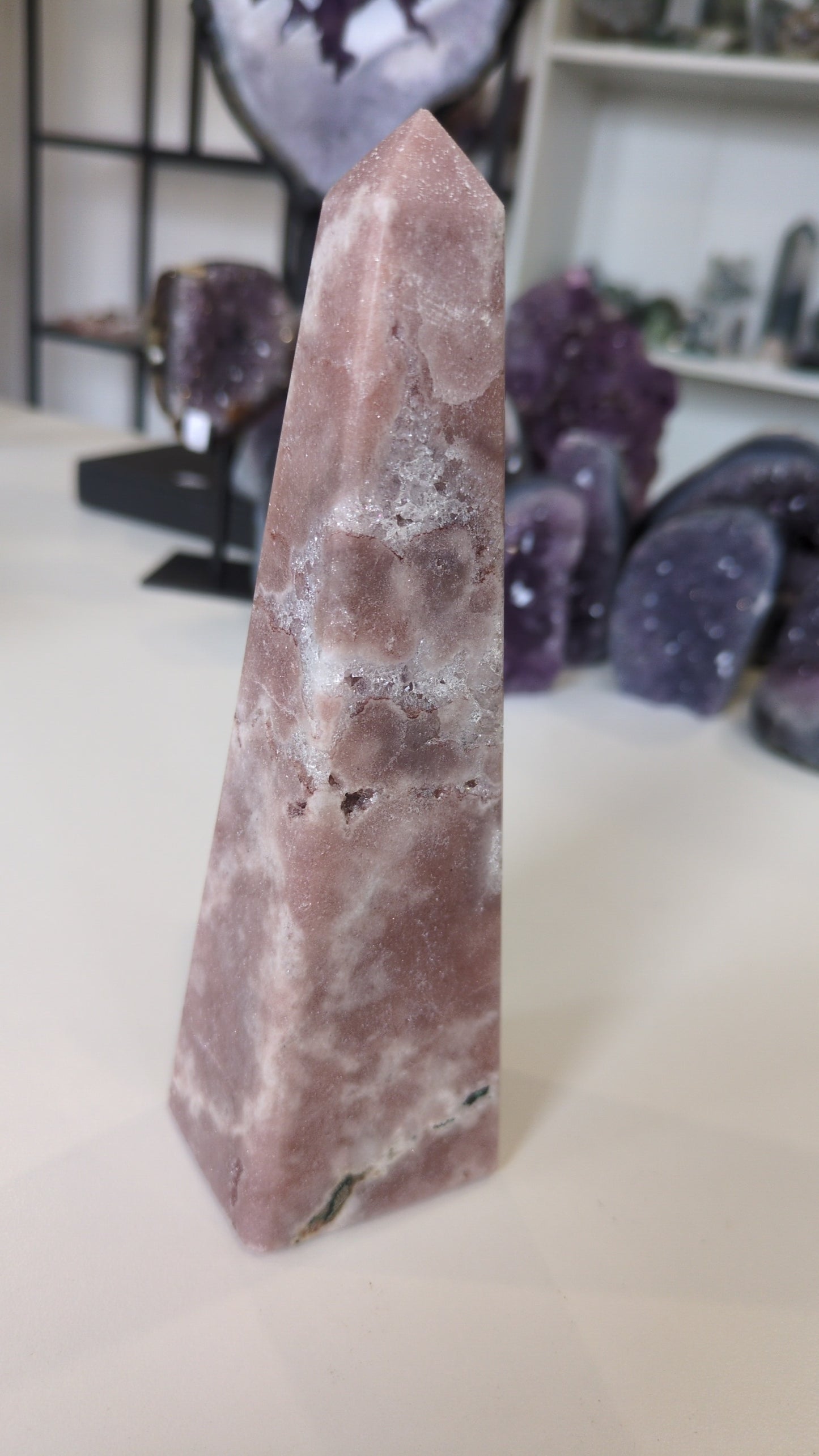 Pink amethyst tower B ✨