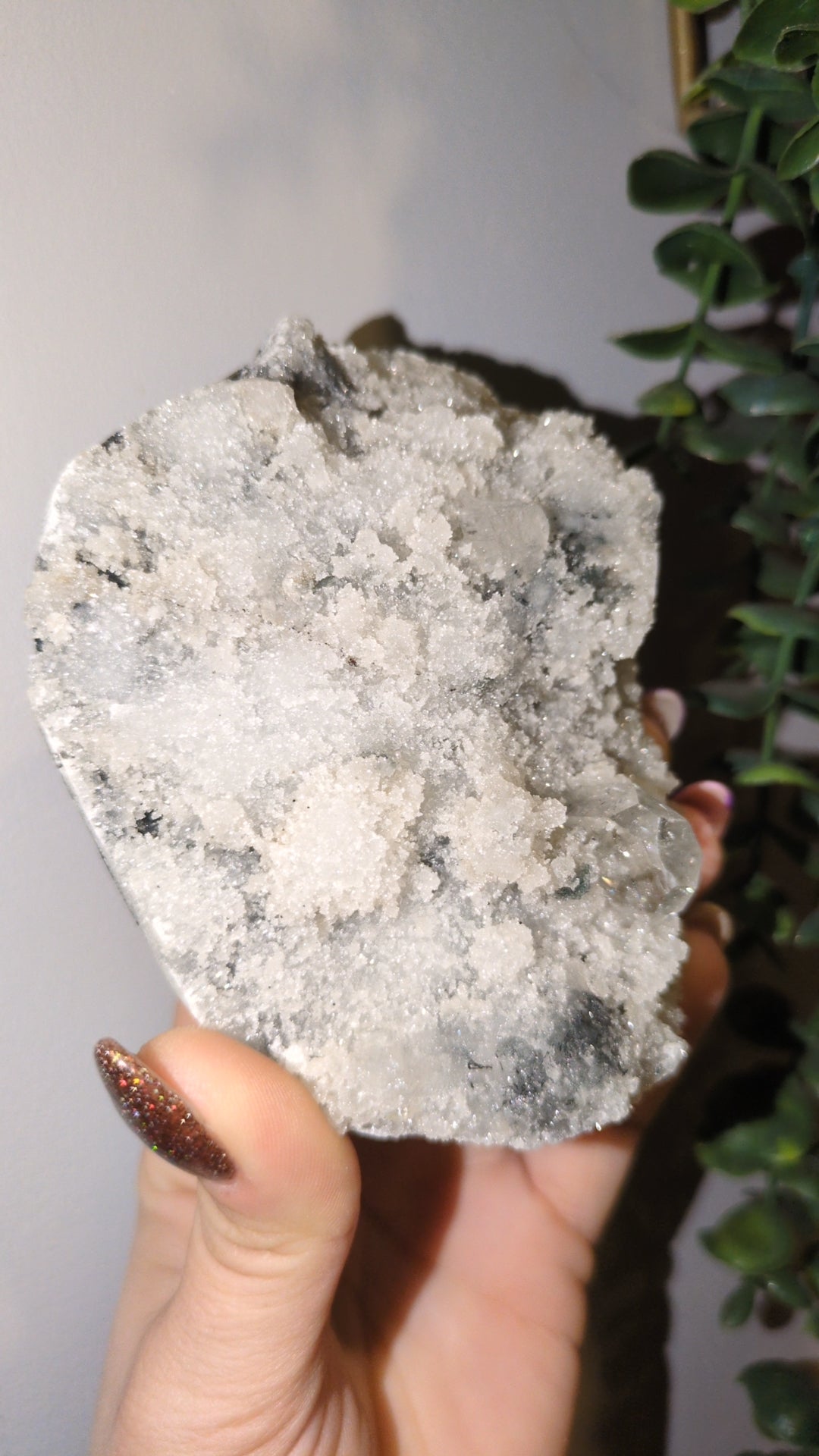 Iced Frost Apophyllite ✨ I
