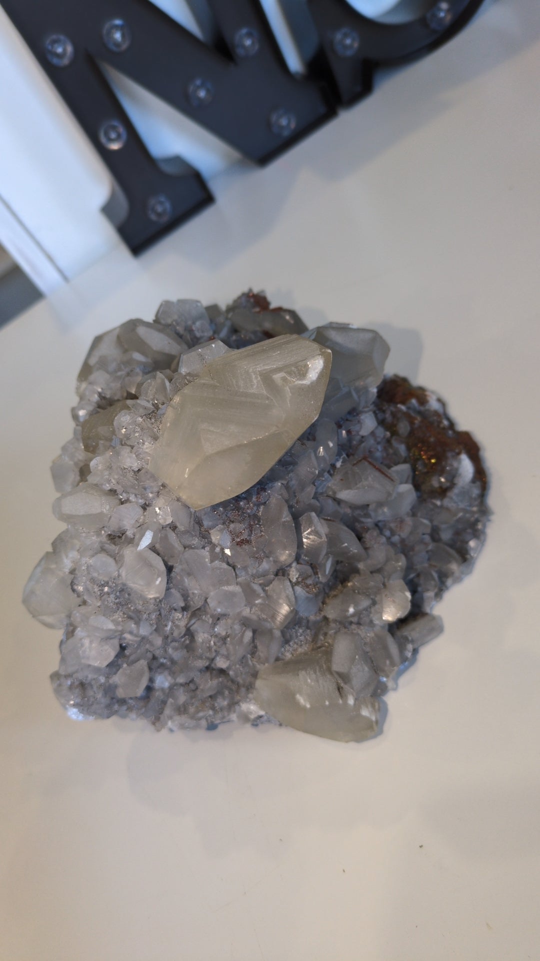 XL calcite & Calcopyrite ✨