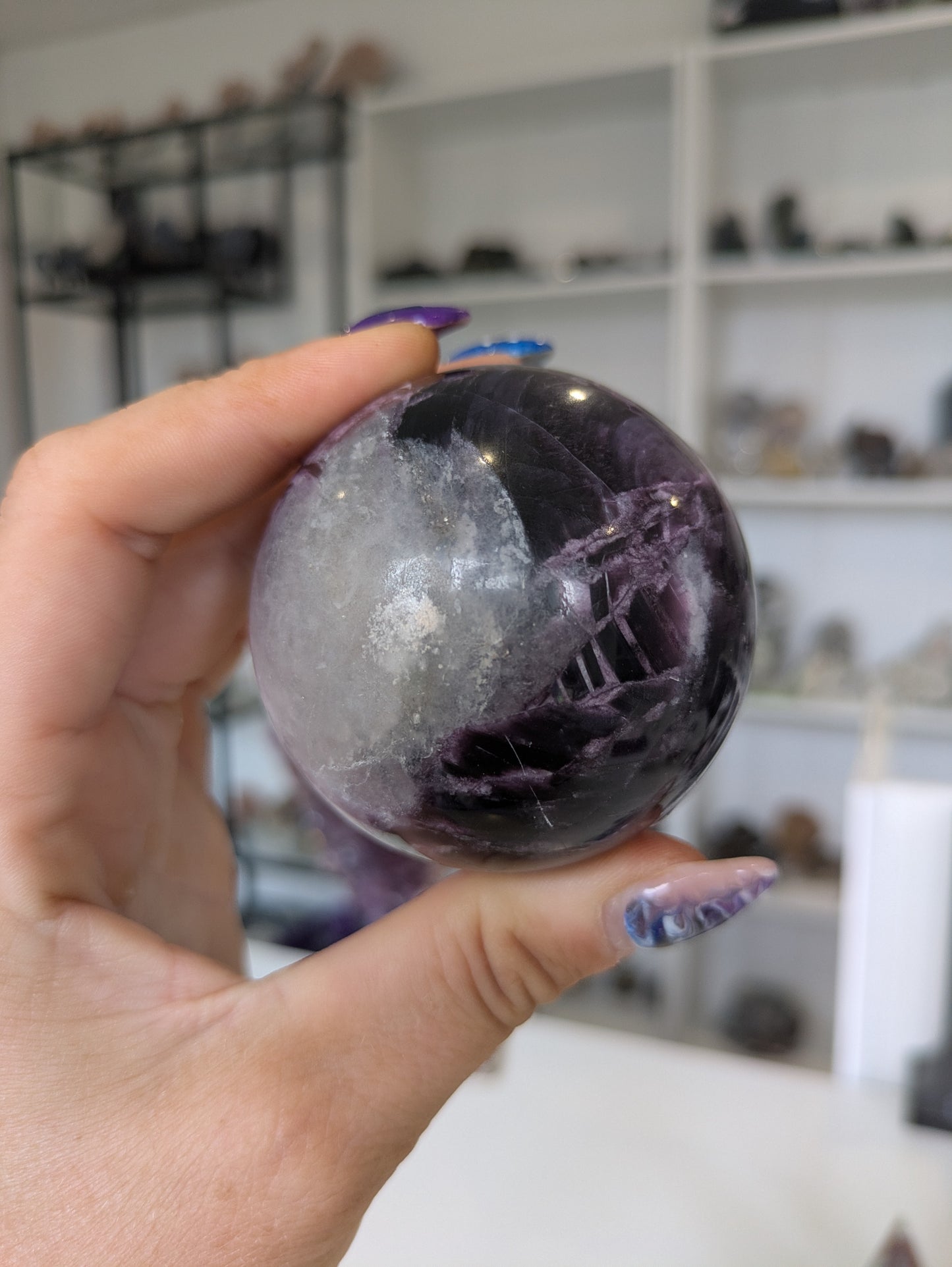 Mica&quartz sphere ✨