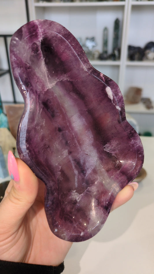 Purple banded flourite Bowl ✨