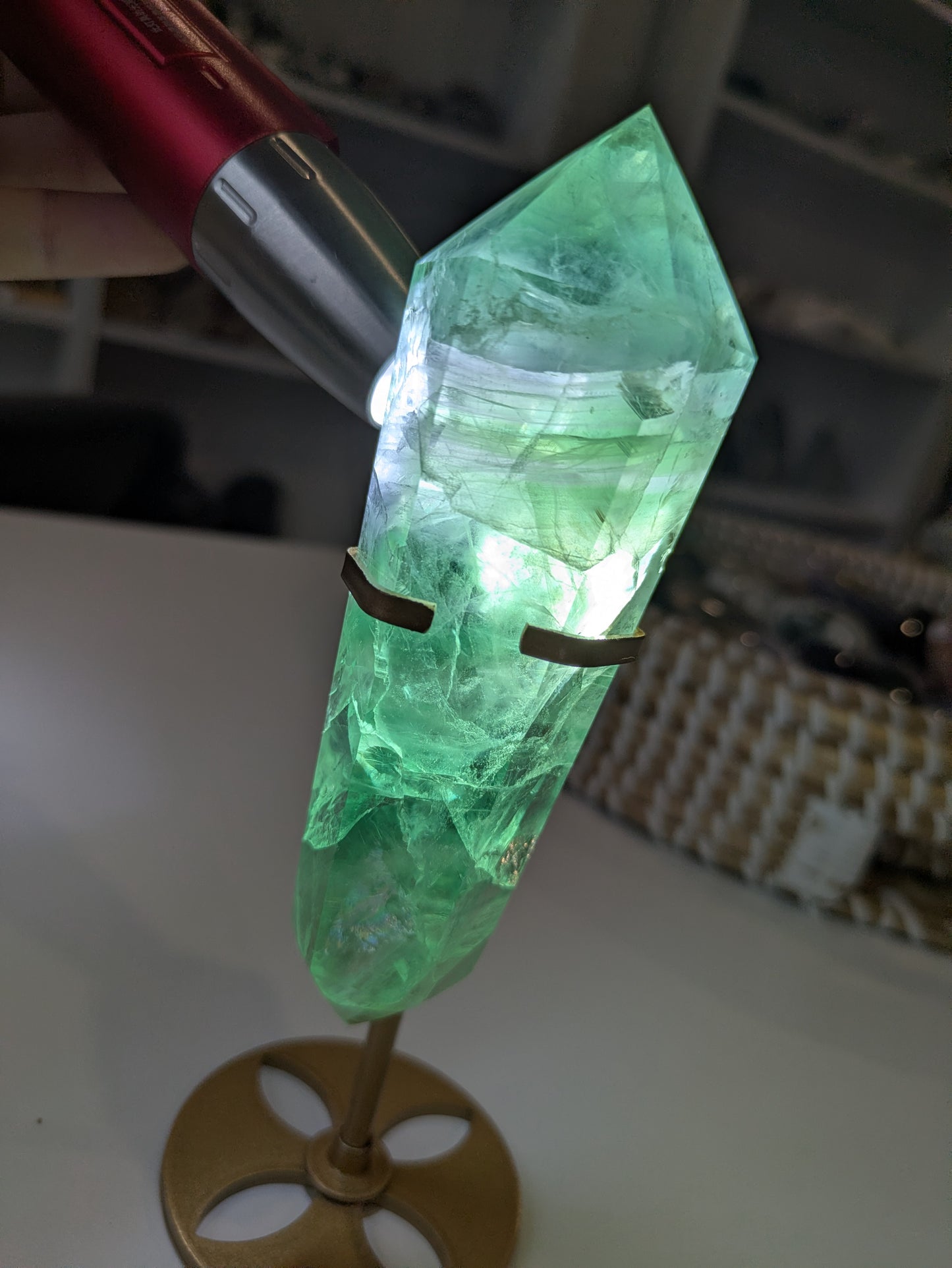 Flourite DT on stand ✨ B