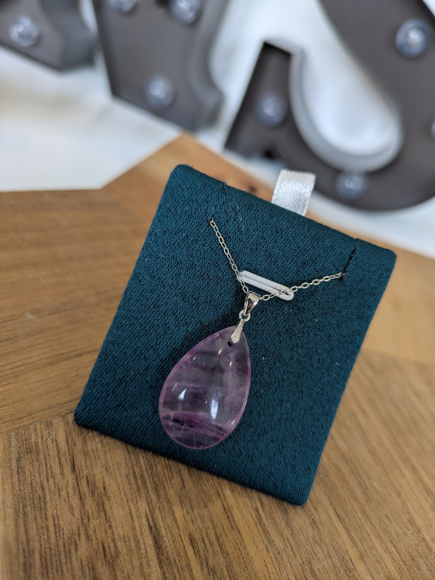 Flourite necklace ✨