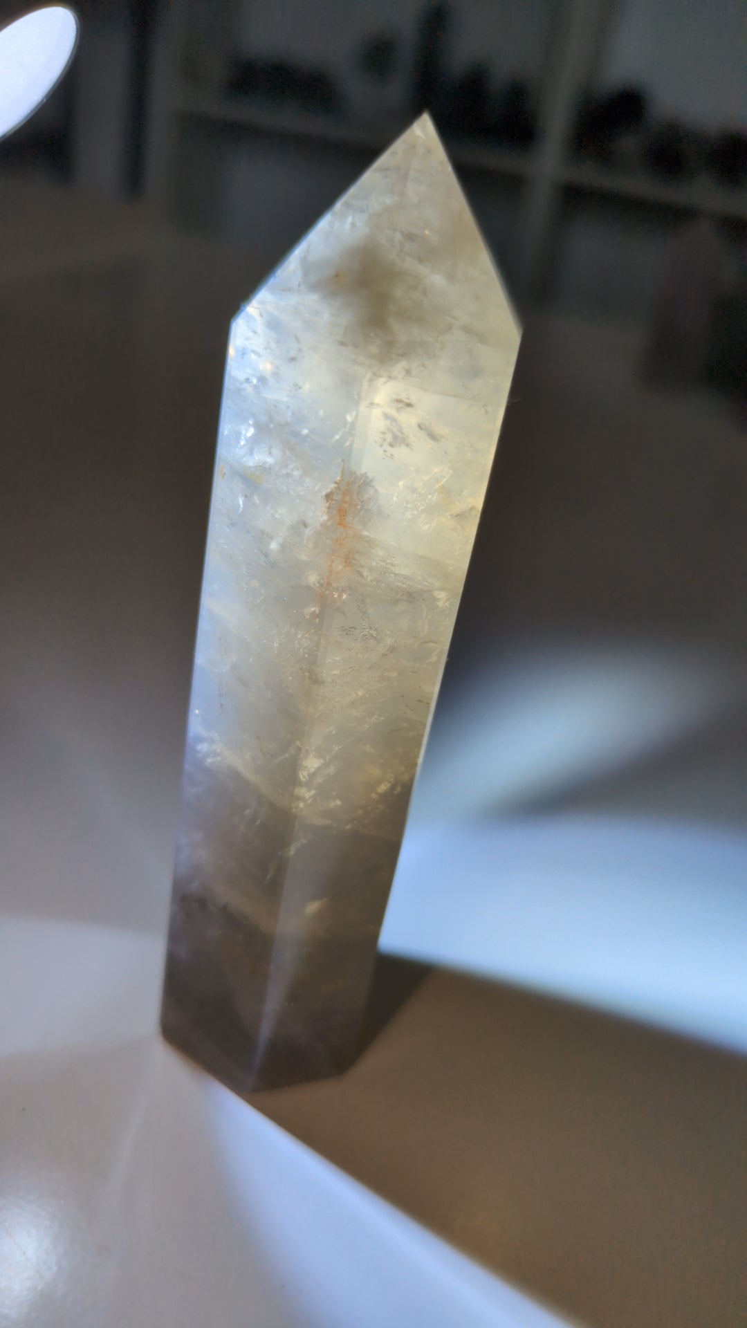 Blue rose quartz tower ✨