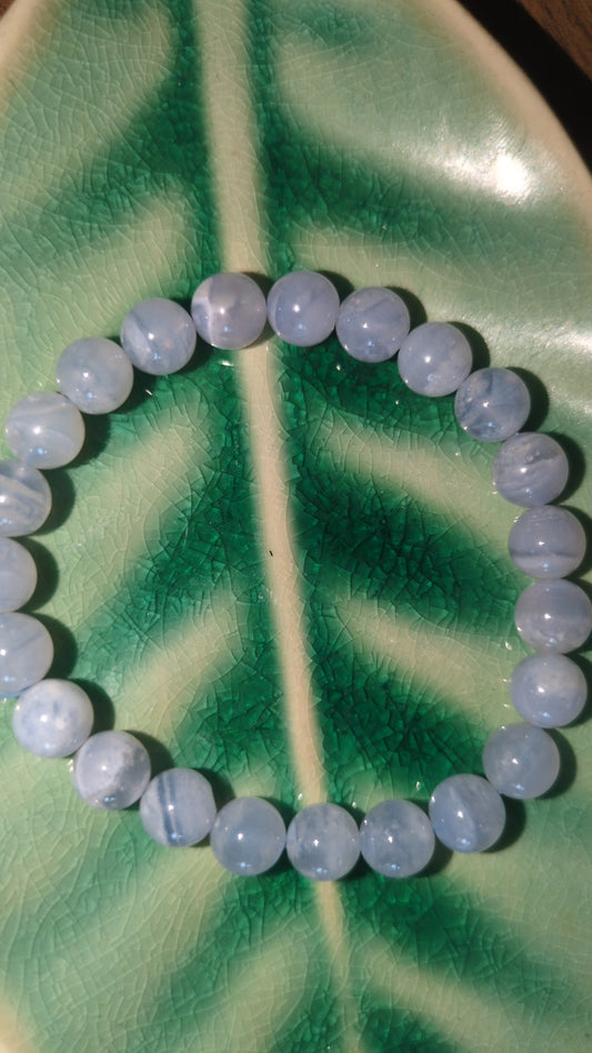 Blue lace agate bracelet ✨