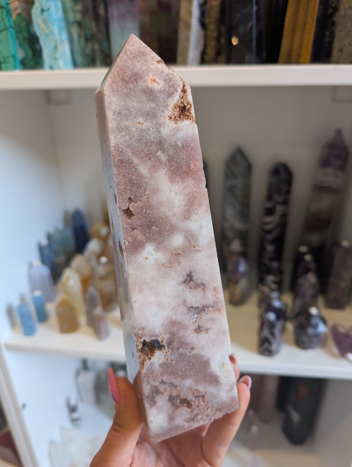 Pink amethyst tower ✨