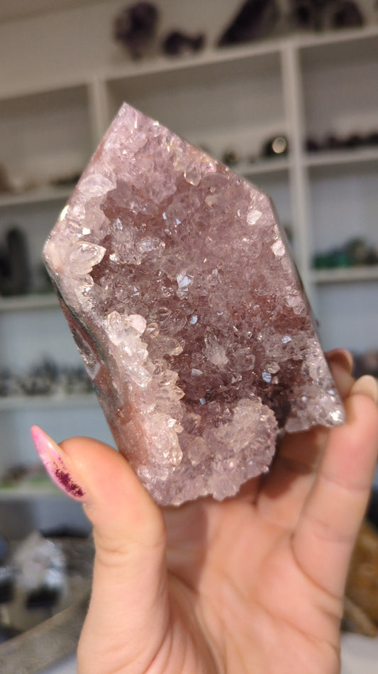 High quality pink amethyst tower ✨