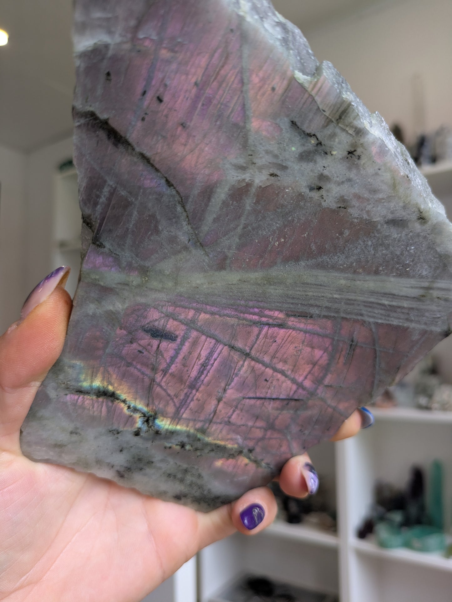 XL Labradorite slab ✨