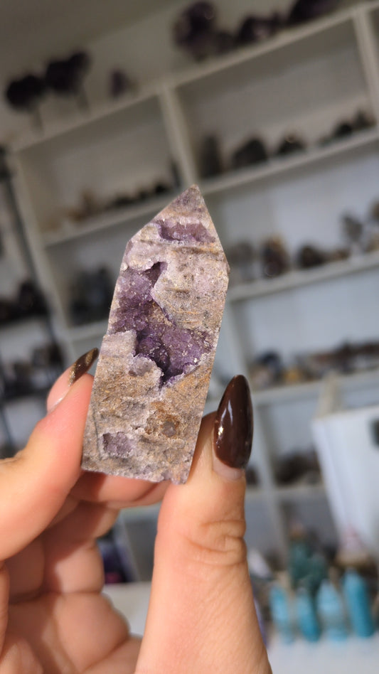 Purple root flourite tower X ✨