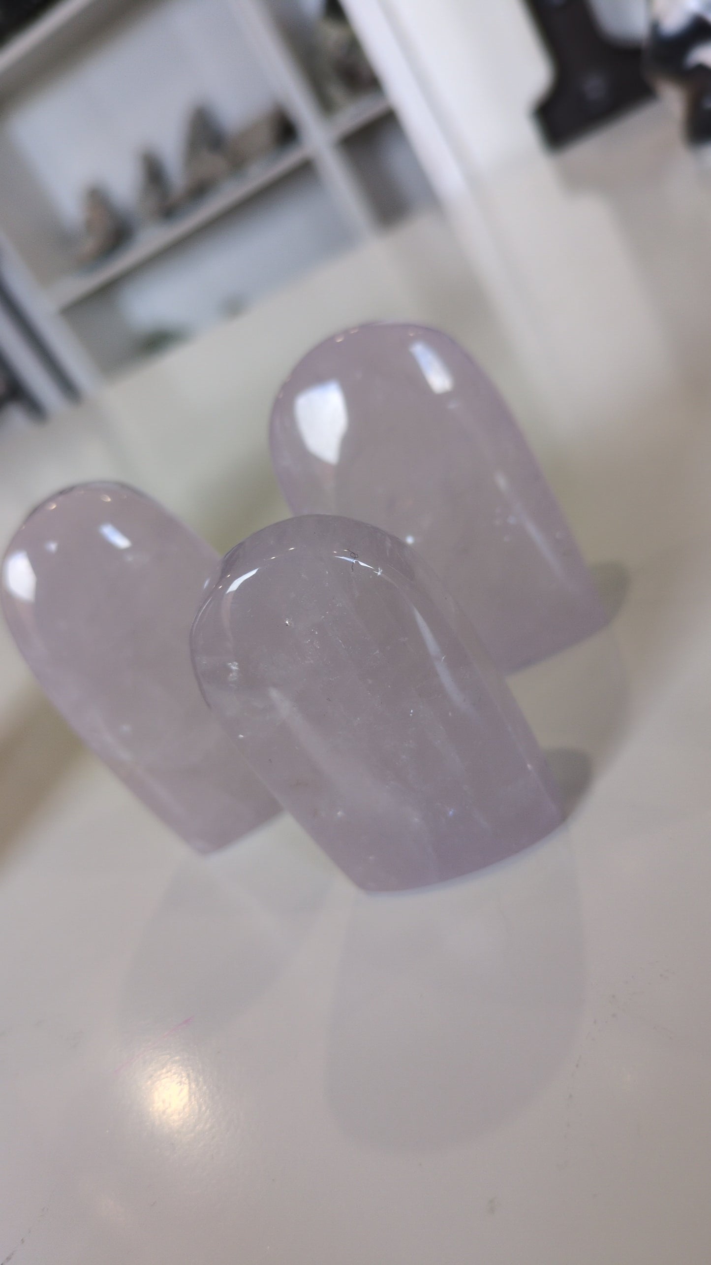 Rose quartz freeforms ✨
