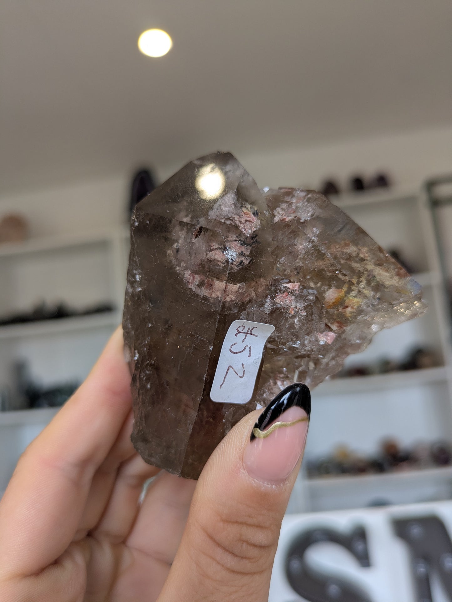 Raw Smokey rutile ✨