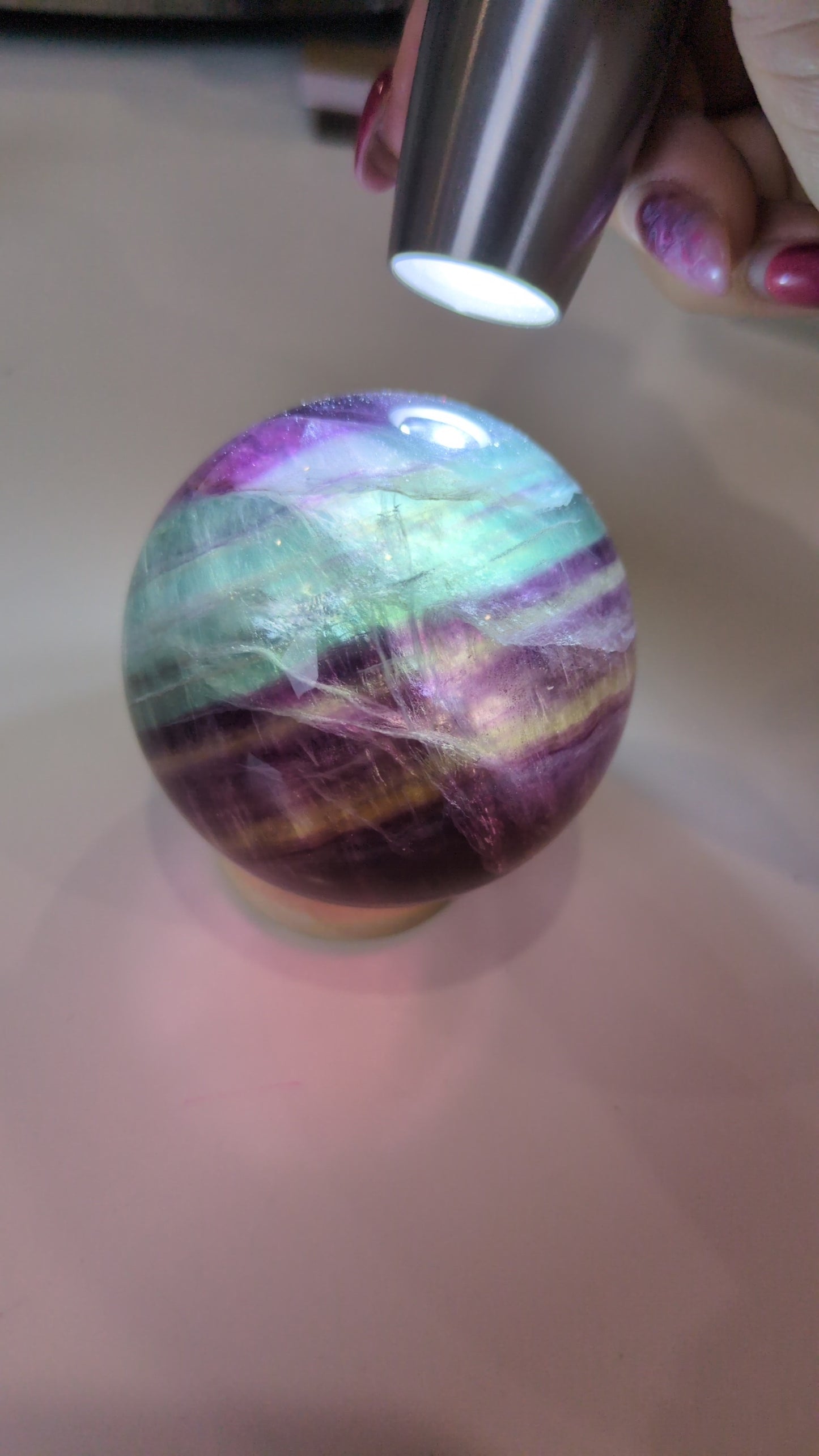 Candy flourite sphere ✨ E