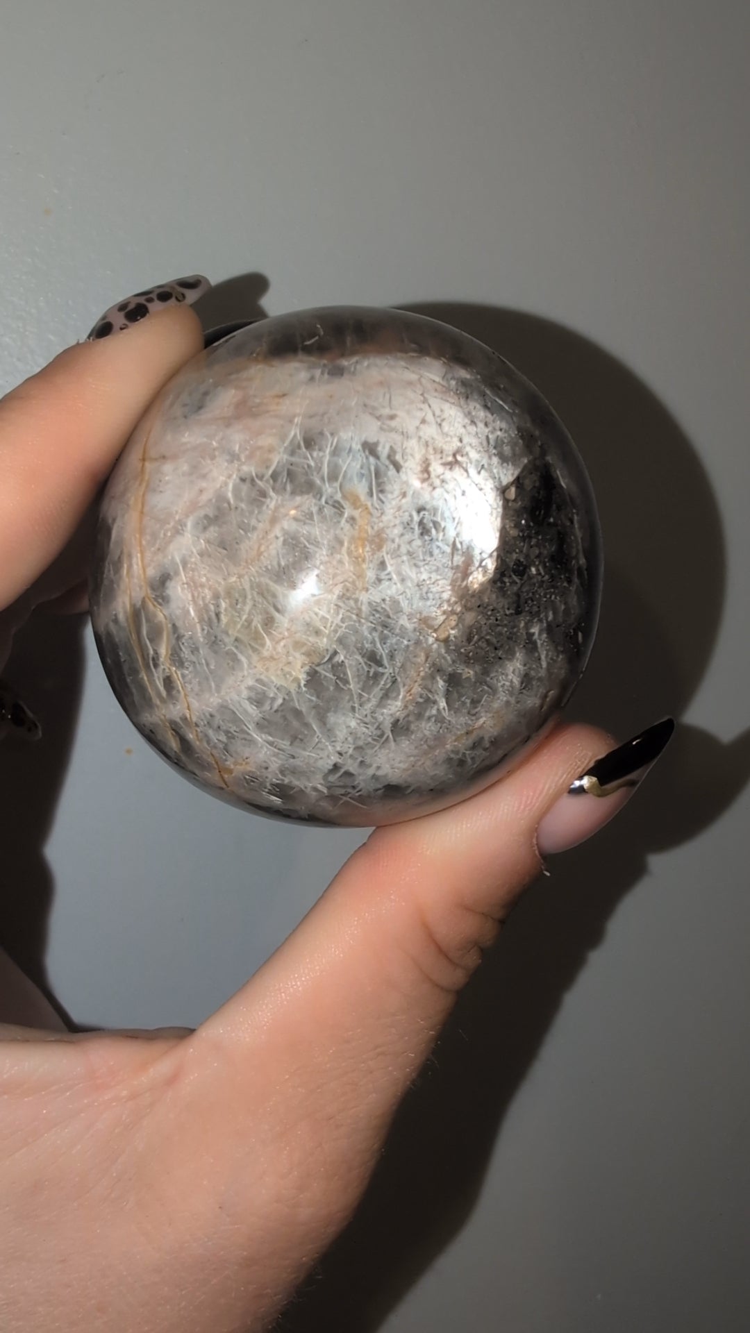 Black moonstone sphere ✨ A