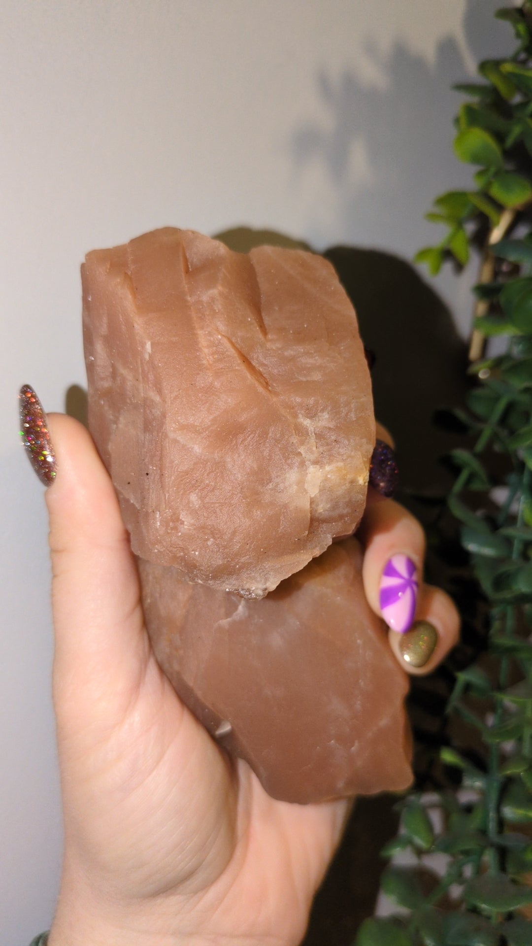 Raw peach moonstone 🍑