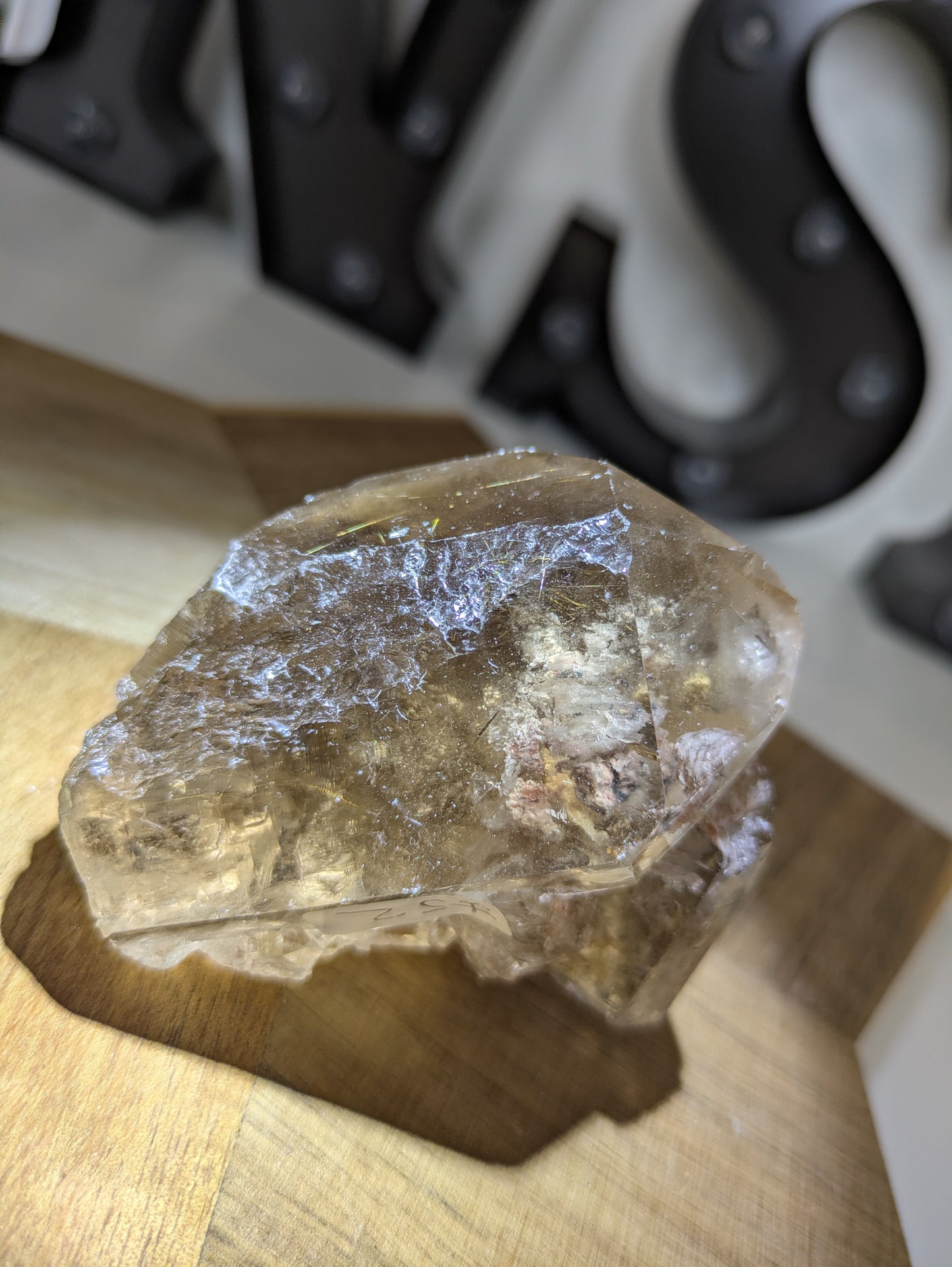 Raw Smokey rutile ✨
