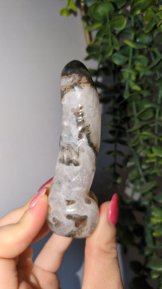 Moss agate ding ✨B