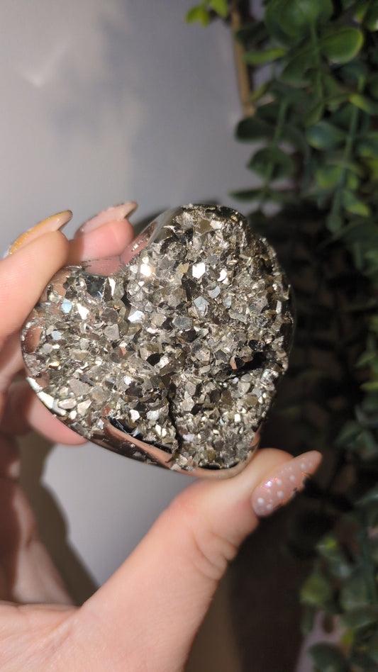 High Grade pyrite heart ❤️