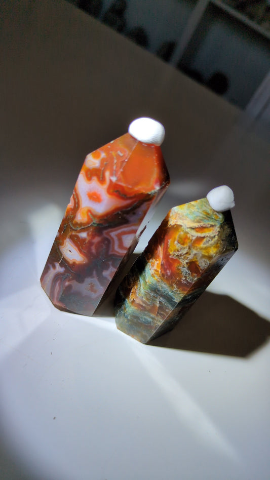 Moss X carnelian towers ✨