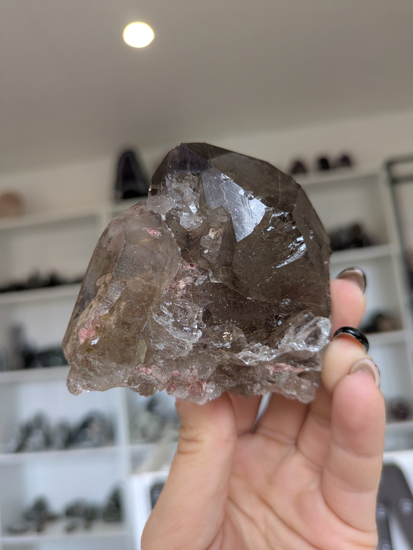 Raw Smokey rutile ✨