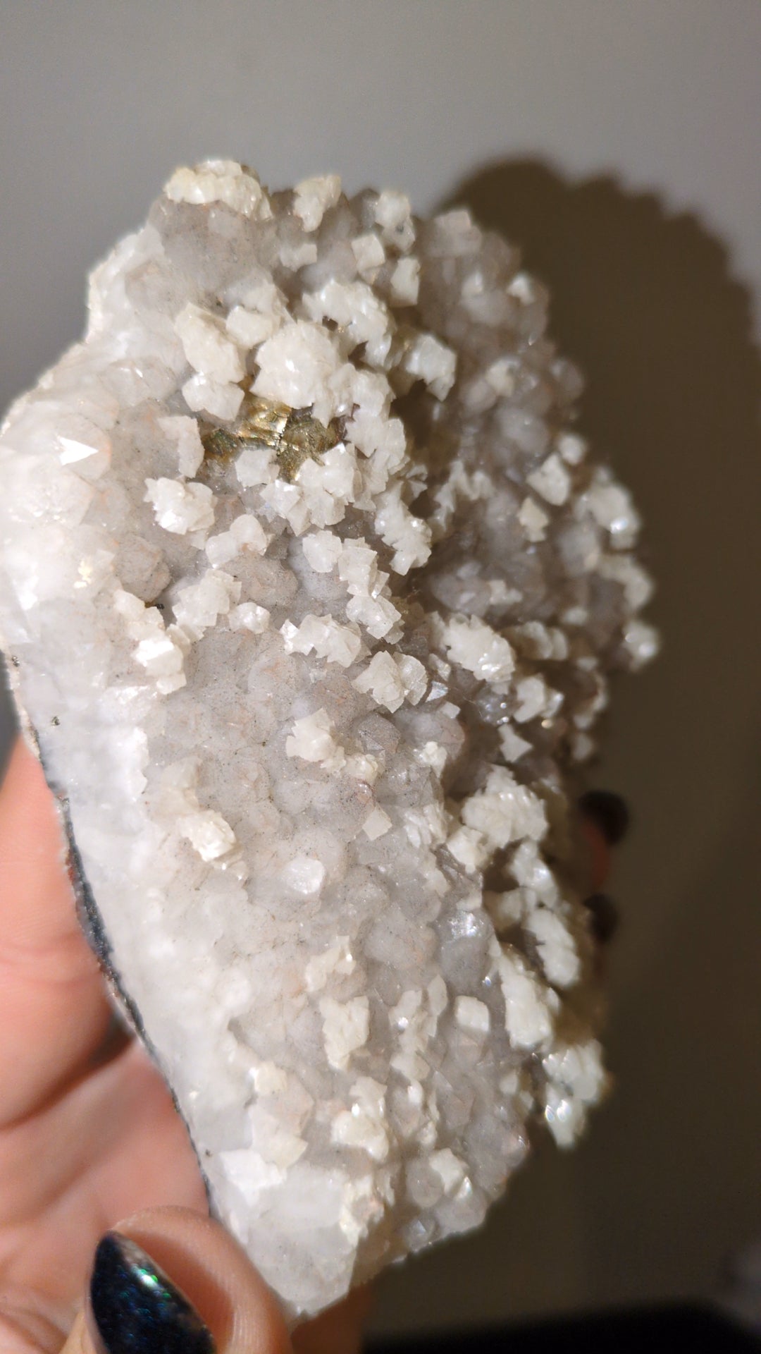 Quartz& feldspar ✨ with pyrite ✨