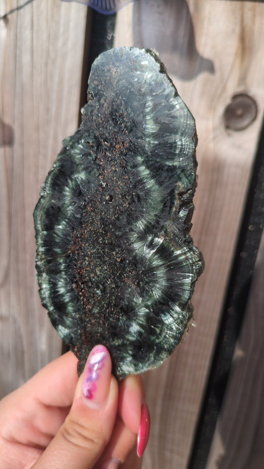 Seraphinite/ clinochlore Slab ✨