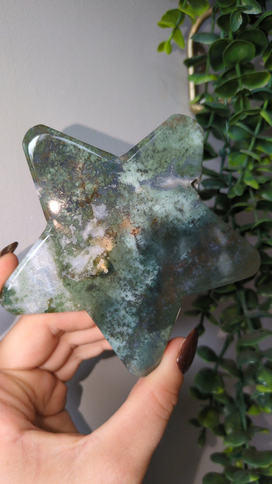 Moss agate star ⭐
