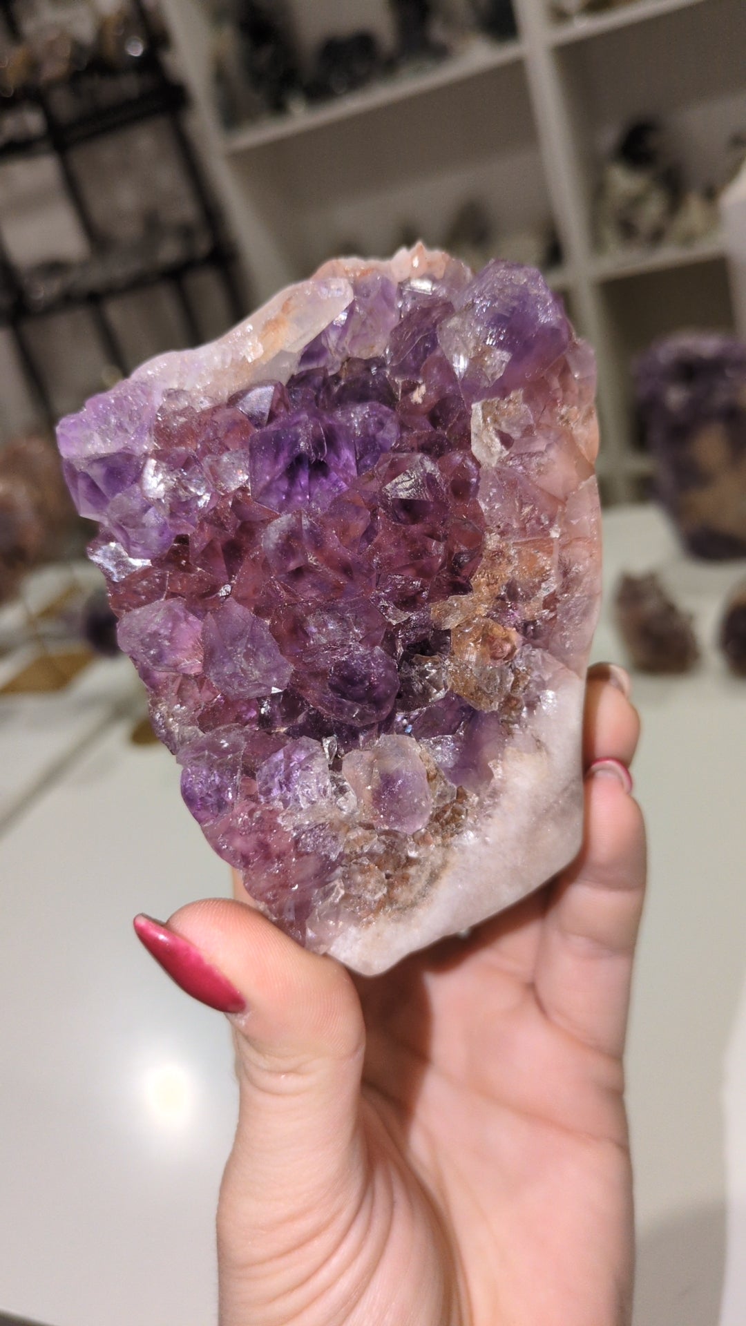 Pink amethyst freeform ✨ A