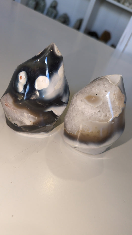 Orca agate flames 🔥