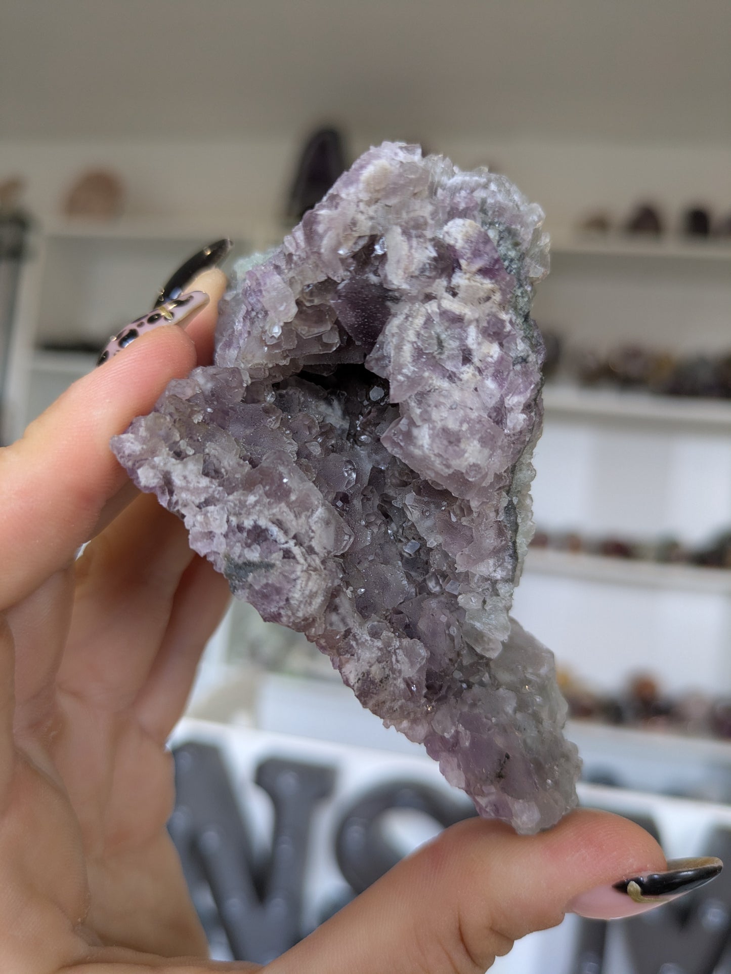 Green&purple sugar flourite ✨
