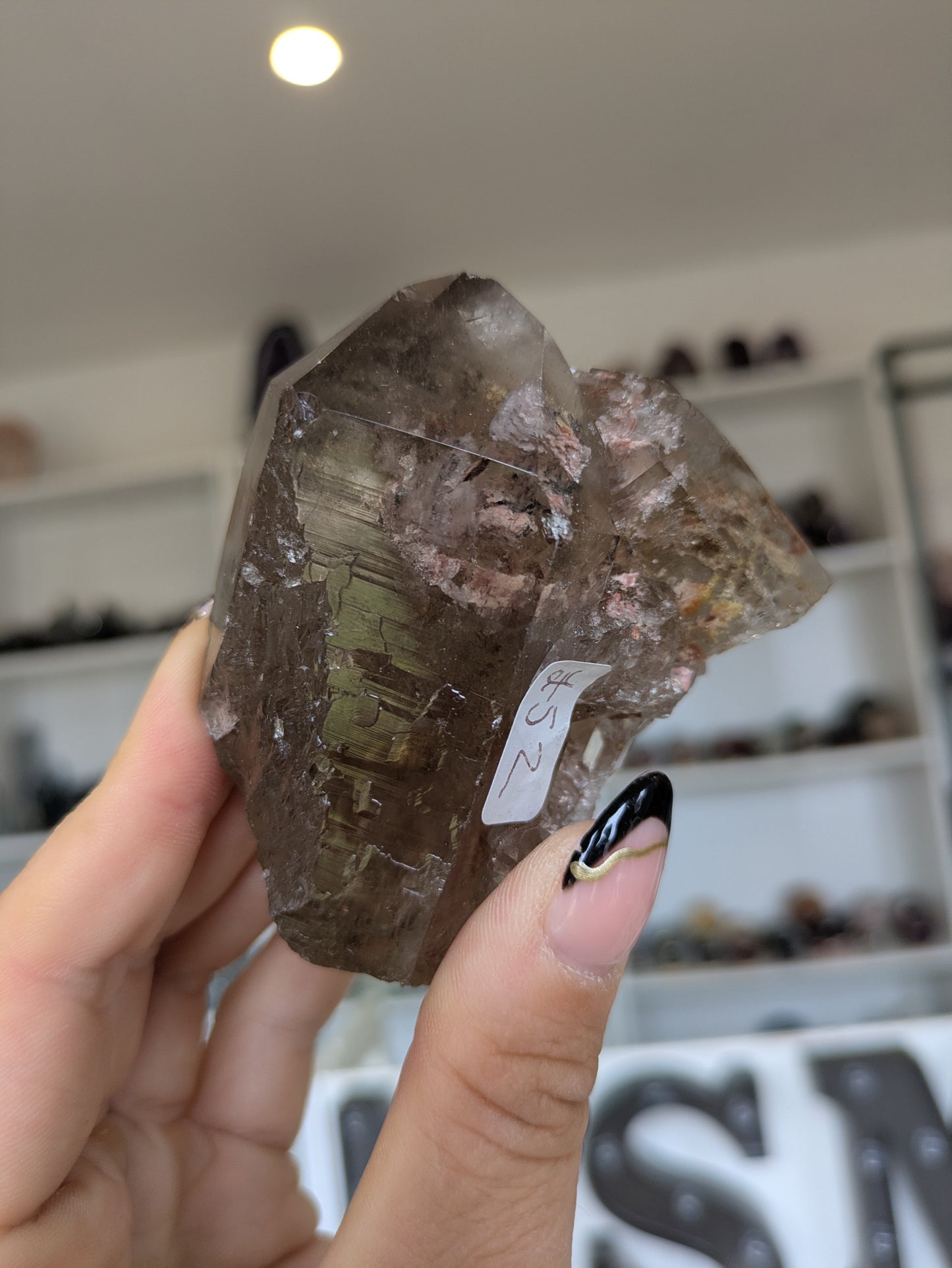 Raw Smokey rutile ✨
