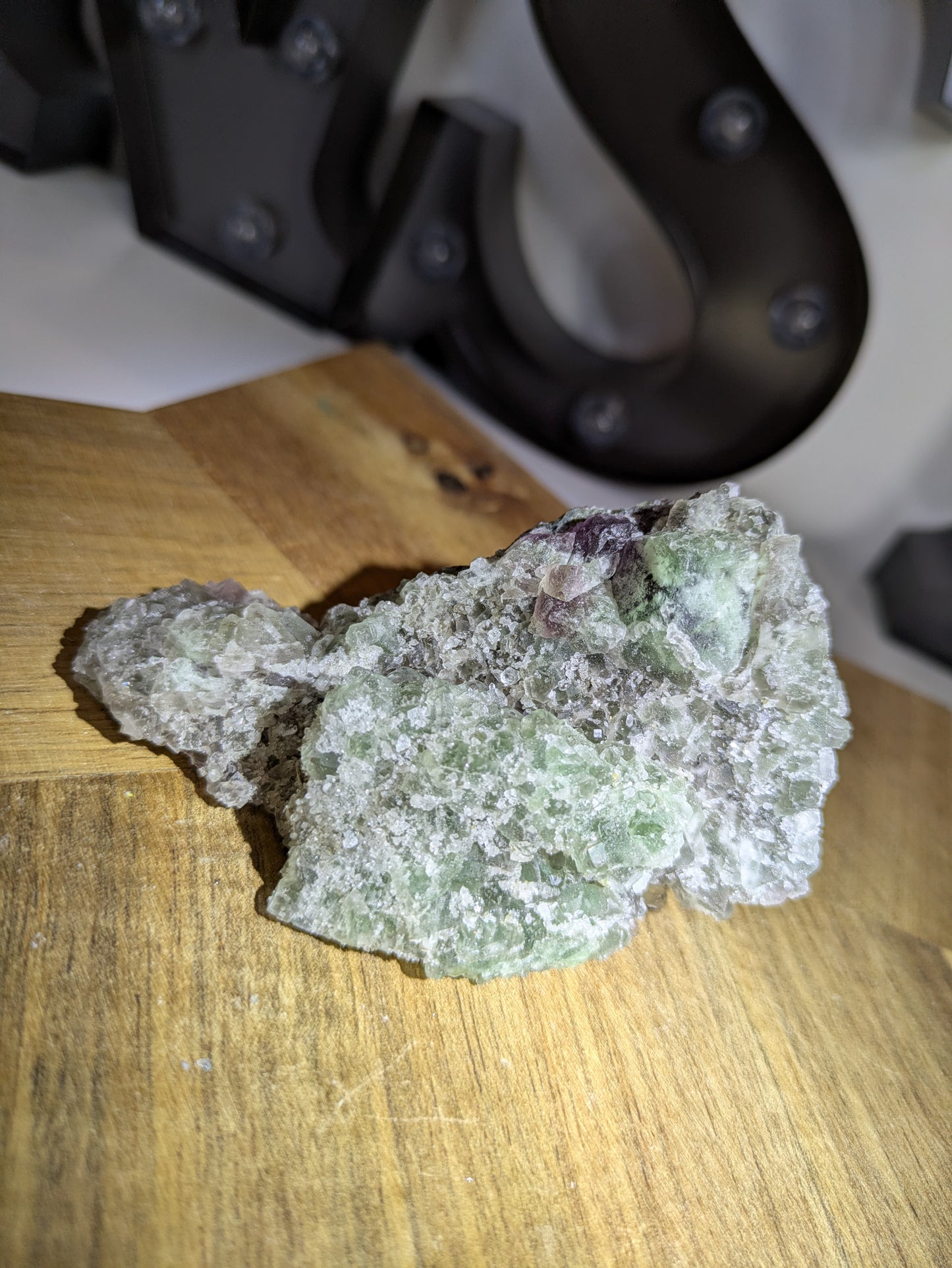 Green&purple sugar flourite ✨