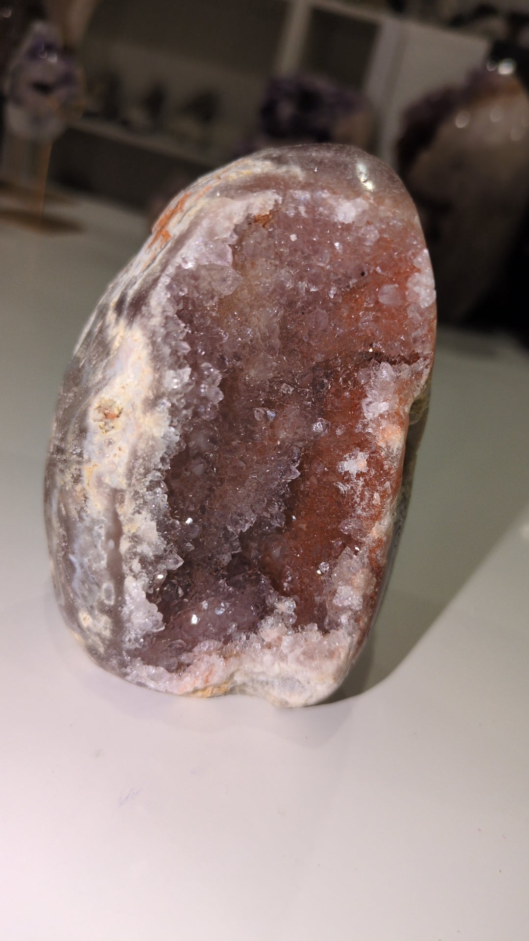 Pink amethyst freeform ✨ X