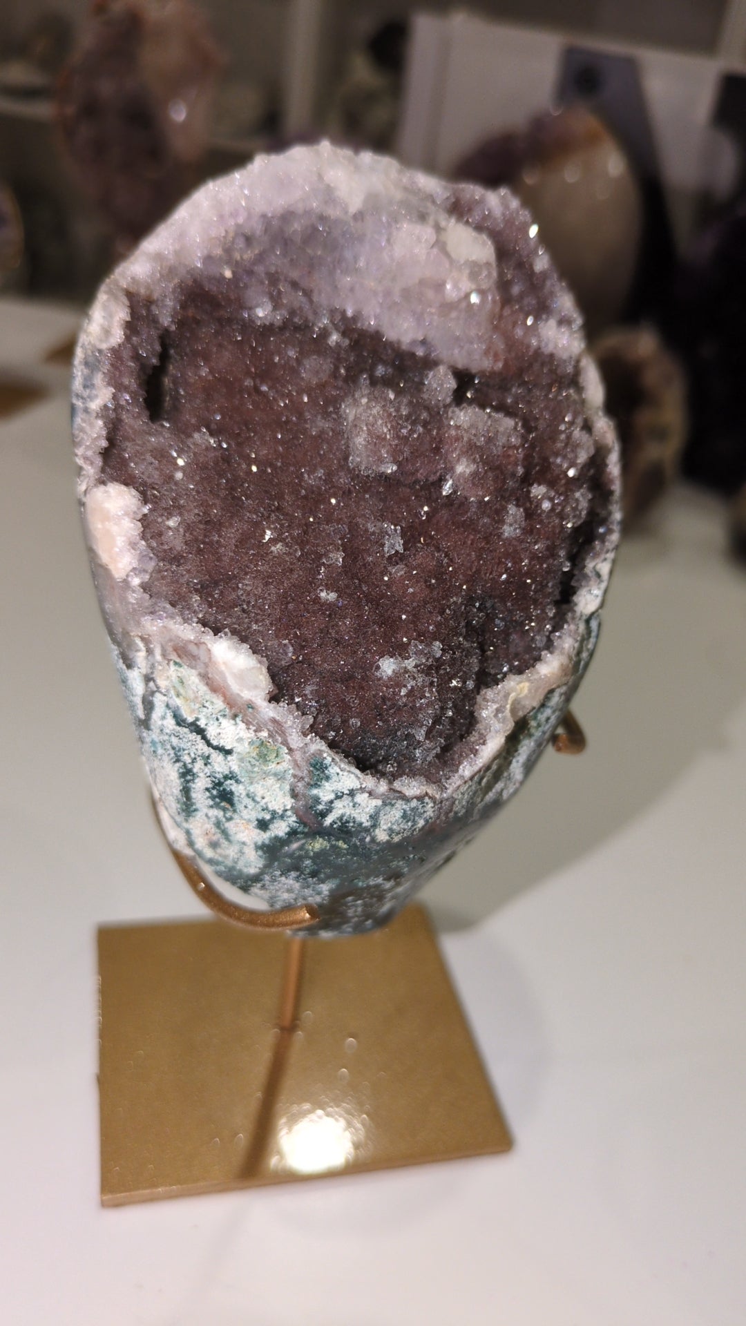 Raw Pink amethyst freeform ✨ B