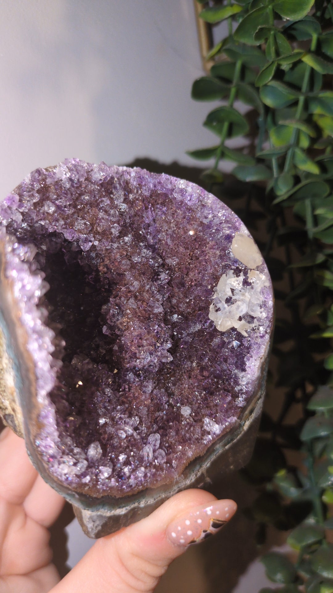 Dark purple amethyst cut base ✨ 34A✨
