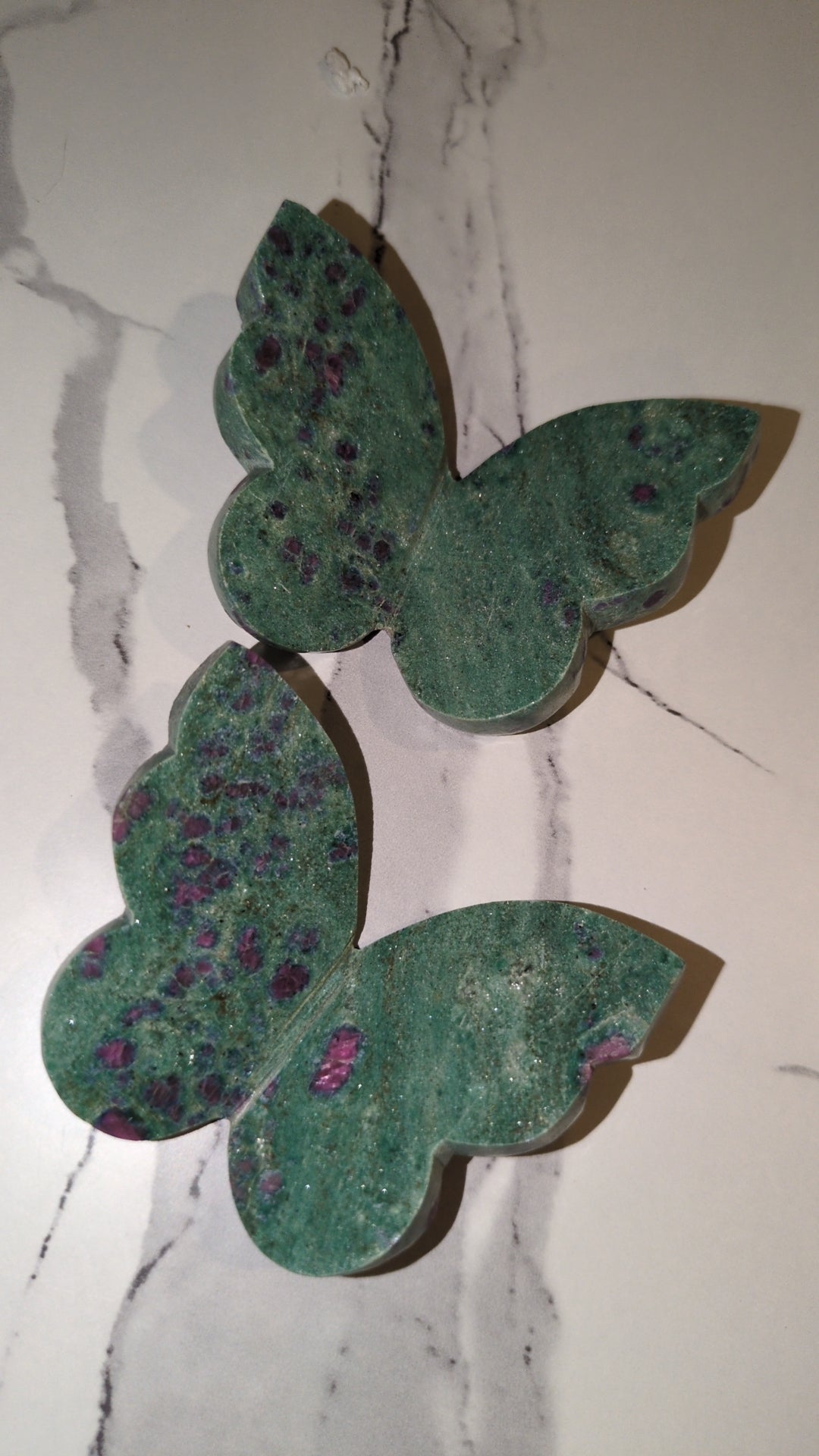 Ruby Fuchsite 3D butterfly 🦋