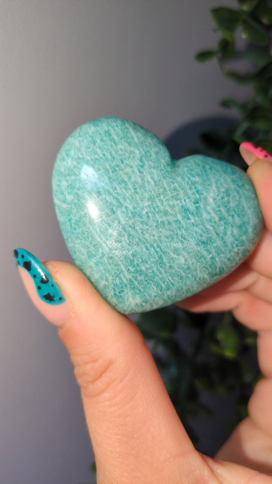 Amazonite hearts ✨