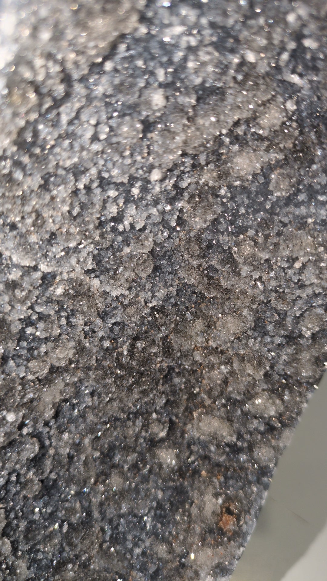 XL agate with silver druze Tower ✨