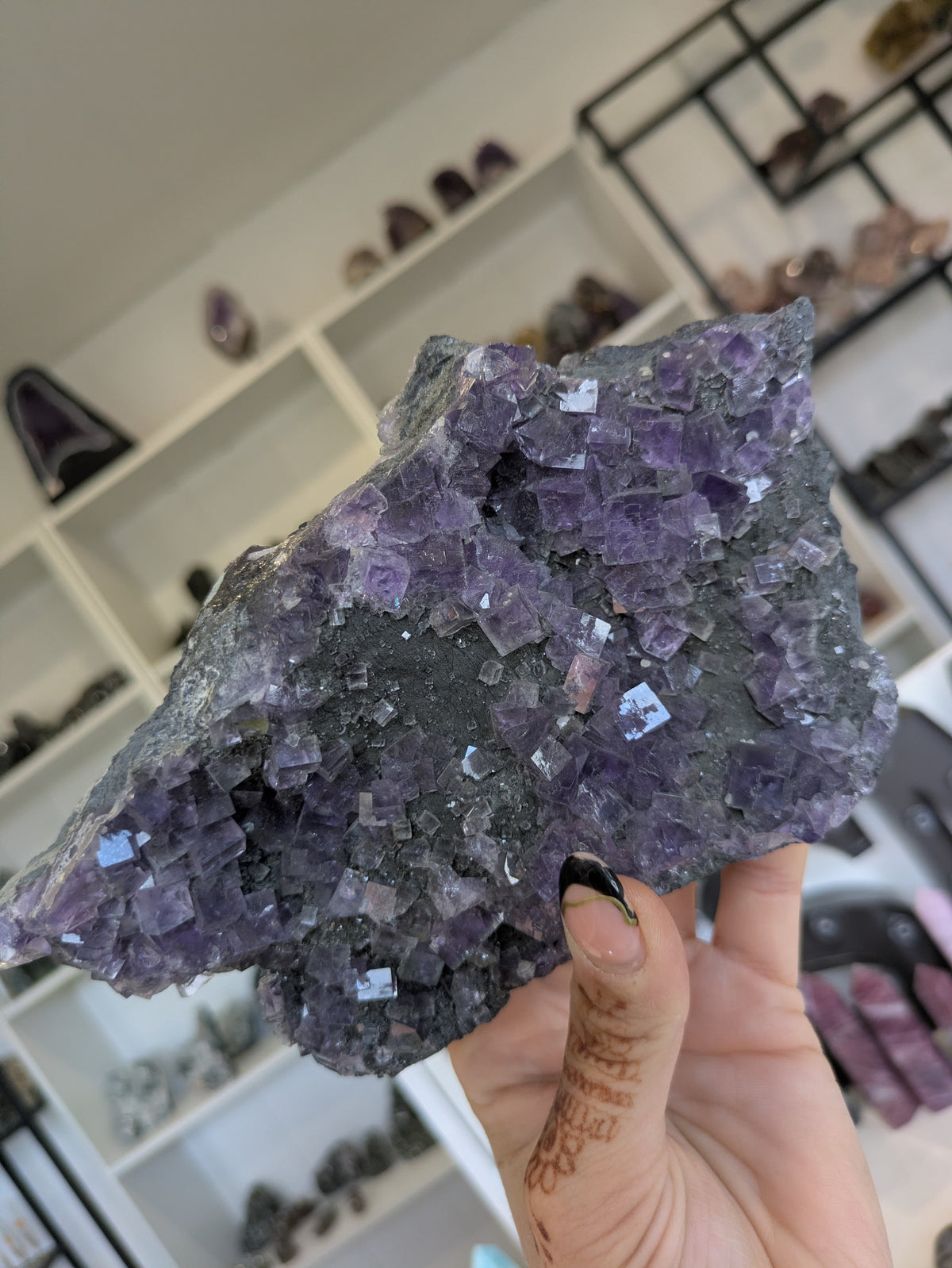 Purple flourite - Anhui province ✨
